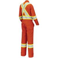 7702W FR-Tech&reg; Women's FR/Arc-Rated Coveralls, Size X-Small, High Visibility Orange, 10 cal/cm² FMT Sales Ltd