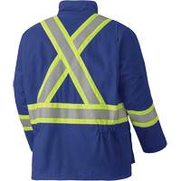 5523 Flame-Resistant Safety Parka, Small, Royal Blue, 58 cal/cm² FMT Sales Ltd