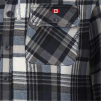 415BG Chemise &agrave; capuche matelass&eacute;e, Hommes, T-petit, Multicolore FMT Sales Ltd