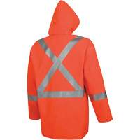 576J Veste de pluie ignifuge haute visibilit&eacute;, Petit, Orange haute visibilit&eacute; FMT Sales Ltd