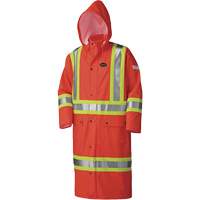5896 Manteau long imperm&eacute;able et ignifuge, Petit, Orange haute visibilit&eacute; FMT Sales Ltd