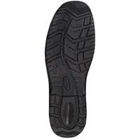 1027 Bottes de travail 8" noires, Cuir, Embout Acier, Taille 10 FMT Sales Ltd