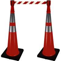 2308 Traffic Cone Topper with 10' Barricade Tape FMT Sales Ltd