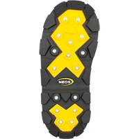 Voyager Glacier Trek Cleats Overshoes with Heels, Nylon/Polyurethane, Buckle, Fits Men's 5 - 6.5/Women's 6 - 8 FMT Sales Ltd