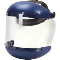 380 Premium Series Dual Crown Uncoated Faceshield, Acetate, Ratchet Suspension FMT Sales Ltd