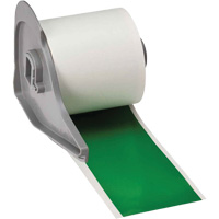 All-Weather Permanent Adhesive Label Tape, Vinyl, Green, 2" Width FMT Sales Ltd