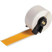 Multi-Purpose Label Tape, Vinyl, Yellow, 1" Width FMT Sales Ltd