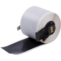 Multi-Purpose Label Tape, Vinyl, Black, 1.9" Width FMT Sales Ltd