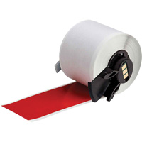 Multi-Purpose Label Tape, Vinyl, Red, 1.9" Width FMT Sales Ltd