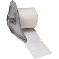 Harsh Environment Multi-Purpose Labels, Polyester, 1.5" L x 1" H, White FMT Sales Ltd