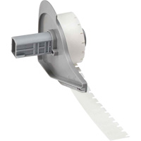 Harsh Environment Multi-Purpose Labels, Polyester, 0.35" L x 0.2" H, Black on Clear FMT Sales Ltd