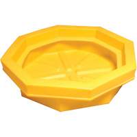 Ultra-Drum Tray sans grille, 32" lo x 32" la x 8,1" h, Cap. de d&eacute;versement 22,8 gal. US FMT Sales Ltd