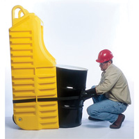 Drum Dolly, 26.5" L x 26.5" W x 5" H, 800 US gal. Spill Cap. FMT Sales Ltd