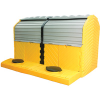 Extender Kit without Drain for Ultra-Hard Top Spill Pallets&reg;, 64" L x 79" W x 62" H, 9000 lbs. Load Capacity FMT Sales Ltd