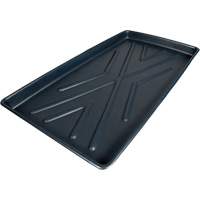 Ultra-Rack Containment Tray – Plateau unique, 44" lo x 23,5" la x 2,8" h, Cap. de d&eacute;versement 8 gal. US FMT Sales Ltd