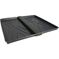 Ultra-Rack Containment Tray – plateau double, 48" lo x 44" la x 2,8" h, Cap. de d&eacute;versement 16 gal. US FMT Sales Ltd