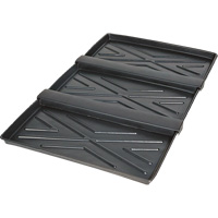 Ultra-Rack Containment Tray – plateau triple, 72" lo x 44" la x 2,8" h, Cap. de d&eacute;versement 24 gal. US FMT Sales Ltd