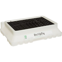 P2 Ultra-Spill Tray, 17" lo x 12" la x 4" h, Cap. de d&eacute;versement 1,8 gal. US FMT Sales Ltd
