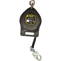 Cordage de s&eacute;curit&eacute; autor&eacute;tractable Falcon +, 50', Acier galvanis&eacute;, Pivotant FMT Sales Ltd