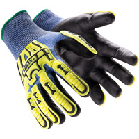 Helix&reg; 3016 Impact Gloves, 7/Small, HPPE Palm, Elastic/Knit Wrist Cuff FMT Sales Ltd