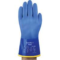 AlphaTec&reg; 23-202 PVC Gloves, Size 8, 11.8" L, Cotton, Fleece Inner Lining FMT Sales Ltd