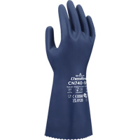 CN740 Chemical-Resistant Gloves, Size Small/7, 13" L, Nitrile, 15-mil FMT Sales Ltd