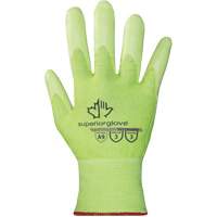 Gants haute visibilit&eacute; r&eacute;sistants &agrave; la coupe S21TXUGFN, Taille 5/2T-petit, Calibre 21, Rev&ecirc;tement Nitrile, Enveloppe en TenActiv, ASTM ANSI niveau A9 FMT Sales Ltd