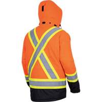 5407 Manteau de s&eacute;curit&eacute; imperm&eacute;able, isol&eacute;e et chauff&eacute;e, Hommes, Petit, Orange haute visibilit&eacute; FMT Sales Ltd