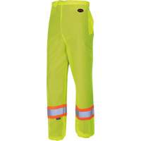 5670 Pantalon de s&eacute;curit&eacute; routi&egrave;re, Polyester, 2T-petit/T-petit, Jaune lime haute visibilit&eacute; FMT Sales Ltd
