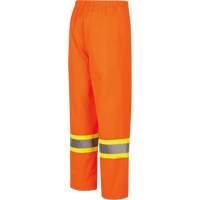 5627W Pantalon &agrave; bavette imperm&eacute;able pour femmes, Polyester/Polyur&eacute;thane, T-petit, Orange haute visibilit&eacute; FMT Sales Ltd
