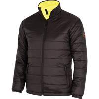 5771 Manteau de s&eacute;curit&eacute; imperm&eacute;able r&eacute;versible, Polyester/Polyur&eacute;thane, Jaune lime haute visibilit&eacute;, Petit FMT Sales Ltd
