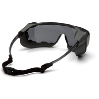 Lunettes &agrave; coques de s&eacute;curit&eacute; Cappture Plus, Lentille Gris, Antibu&eacute;e, Ventilation Ferm&eacute; FMT Sales Ltd