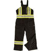 Ripstop Insulated Safety Bib Overall, Polyester, X-Small, Black FMT Sales Ltd