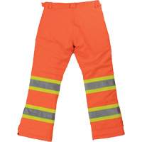 Pantalon de s&eacute;curit&eacute; isolant et extensible pour femmes, Polyester, Petit, Orange haute visibilit&eacute; FMT Sales Ltd