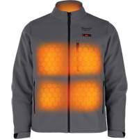 M12 Heated Toughshell Jacket (Jacket Only), Men's, Medium, Grey FMT Sales Ltd