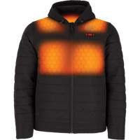 M12 Heated Quietshell Jacket with Battery, Men's, Medium, Black FMT Sales Ltd
