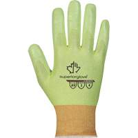 Gants r&eacute;sistant aux coupures haute visibilit&eacute; S18TAXFN, Taille 6, Calibre 18, Rev&ecirc;tement Mousse de nitrile, Enveloppe en TenActiv, ASTM ANSI niveau A9 FMT Sales Ltd