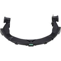 Support PBT V-Gard pour casques MSA &agrave; fente et bordure compl&egrave;te sans contr&ocirc;le des d&eacute;bris FMT Sales Ltd