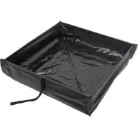Berme de confinement des d&eacute;versements repliable &agrave; rouler, Capacit&eacute; 15 gal. US, 2' la x 2' lo x 6" h FMT Sales Ltd