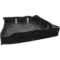 Collapsible Berm, 30 US gal. Capacity, 2' W x 4' L x 6" H, Snap-Up Bracket FMT Sales Ltd