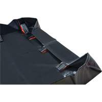 IBX Wall Pop-Up Berm, 268 US gal. Capacity, 6' W x 6' L x 12" H, Snap-Up Bracket FMT Sales Ltd