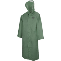 Manteau long avec capuchon d&eacute;tachable Hurricane 851, Petit, Vert FMT Sales Ltd