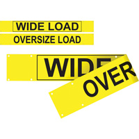 Banni&egrave;re wide load/oversized load &agrave; deux c&ocirc;t&eacute;s, Vinyle, 96" la x 12" h FMT Sales Ltd