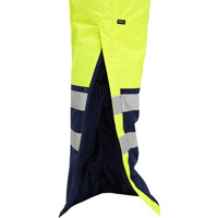 Bisley&reg; Extreme Cold Bib Overall, Polyester, Small, High Visibility Lime-Yellow FMT Sales Ltd