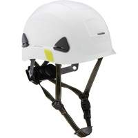 Casque de s&eacute;curit&eacute; d'escalade Fibre Metal, R&eacute;pond aux normes CSA type 2, Suspension Rochet, Non ventil&eacute; FMT Sales Ltd
