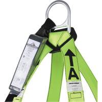 FBH-10000A6440-4 Harnais & longe classe A de 4' avec capacit&eacute; de 350 lb, Combinaison harnais/longe FMT Sales Ltd