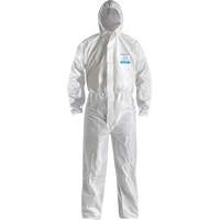 Combinaison CoverMe XP1800 de type 5/6 avec capuchon, Moyen, Blanc, Microporeux FMT Sales Ltd