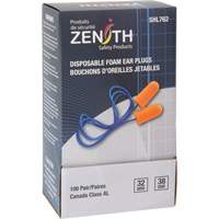 Foam Earplugs, Pair - Polybag, Corded FMT Sales Ltd