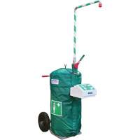 Insulated Mobile Self-Contained Emergency Safety Shower with Eye and Face Wash, 30 gal. Capacity, Meets None FMT Sales Ltd