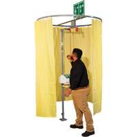 Pipe Mounted Safety Shower Modesty Curtain FMT Sales Ltd